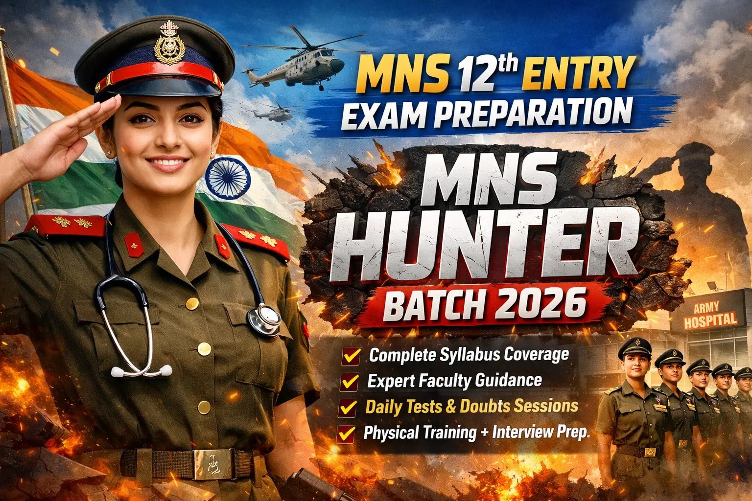 MNS Hunter Batch-12th Entry Crash Course